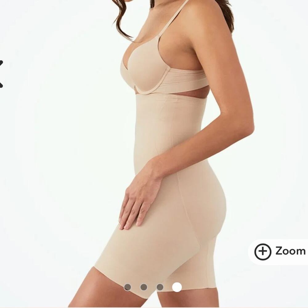 TC Extra-Firm Control High-Waist Thigh Slimmer Nude Size XL